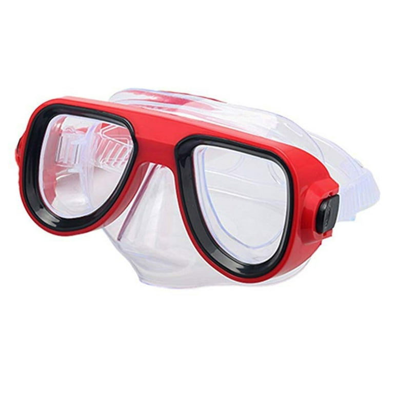 Manfiter Snorkel Set, Anti-Fog Film Dive Mask Snorkel Combo Tempered Glass Goggle and Dry Top Snorkel for Swimming and Snorkeling