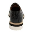 thumbnail image 7 of Stacy Adams Alario Wingtip Oxford Croco Leather Shoes Black 25725-001, 7 of 7