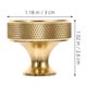 thumbnail image 2 of unbranded 6Ud Metalizados Dorados Para Puertas De Muebles Modernos Elegantes, 2 of 6