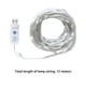 thumbnail image 3 of Decoraciones de Navidad Al Aire Libre 150Pcs Led a Prueba de Lluvia Usb Powered String Lights,App Remote Control 590In Multiple Modes For Indoor Outdoor Party,Decoraciones de Árbol de Navidad, 3 of 9