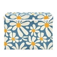 thumbnail image 7 of Yayeee Collapsible Cube Storage Bin with Lid Fabric Closet Decorative Basket with Handles, Whimsy Daisy Pattern, 7 of 7