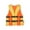 Orange Yellow, variant on Siruishop Life Jacket Adult Life Vest for Personal Watercraft Use Water Sports Outdoor Orange Blue