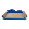 thumbnail image 1 of Rascador para gatos, sofá cama, tablero rascador para gatos, juguete para sofá, papel corrugado, para el hogar Azul real, 1 of 9