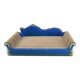 thumbnail image 1 of Rascador para gatos, sofá cama, tablero rascador para gatos, protege alfombras y sofás del hogar. Azul real, 1 of 9