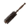 thumbnail image 4 of Brosse à Cheveux à Poils Radiaux avec Manche en Bois Rond, 4 of 7