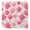 Light Pink, variant on Red Geometric Moroccan Cloth Napkins, Abstract Art Red Ombre Modern Washable and Reusable Dinner Napkins Set of 4, Table Napkin for Kitchen Party Birthday Wedding Hotel Housewarming 20"x20"