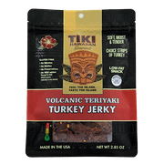 Tiki Hawaiian Gourmet Jerky - Turkey Jerky (Volcanic Teriyaki Flavor)