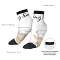 thumbnail image 6 of Fuzoiu Little Chef Gnome Print Adult Socks, Crew Moisture-wicking Socks, Unisex Cushion Crew Socks,Casual Sports Ankle Socks, 6 of 7
