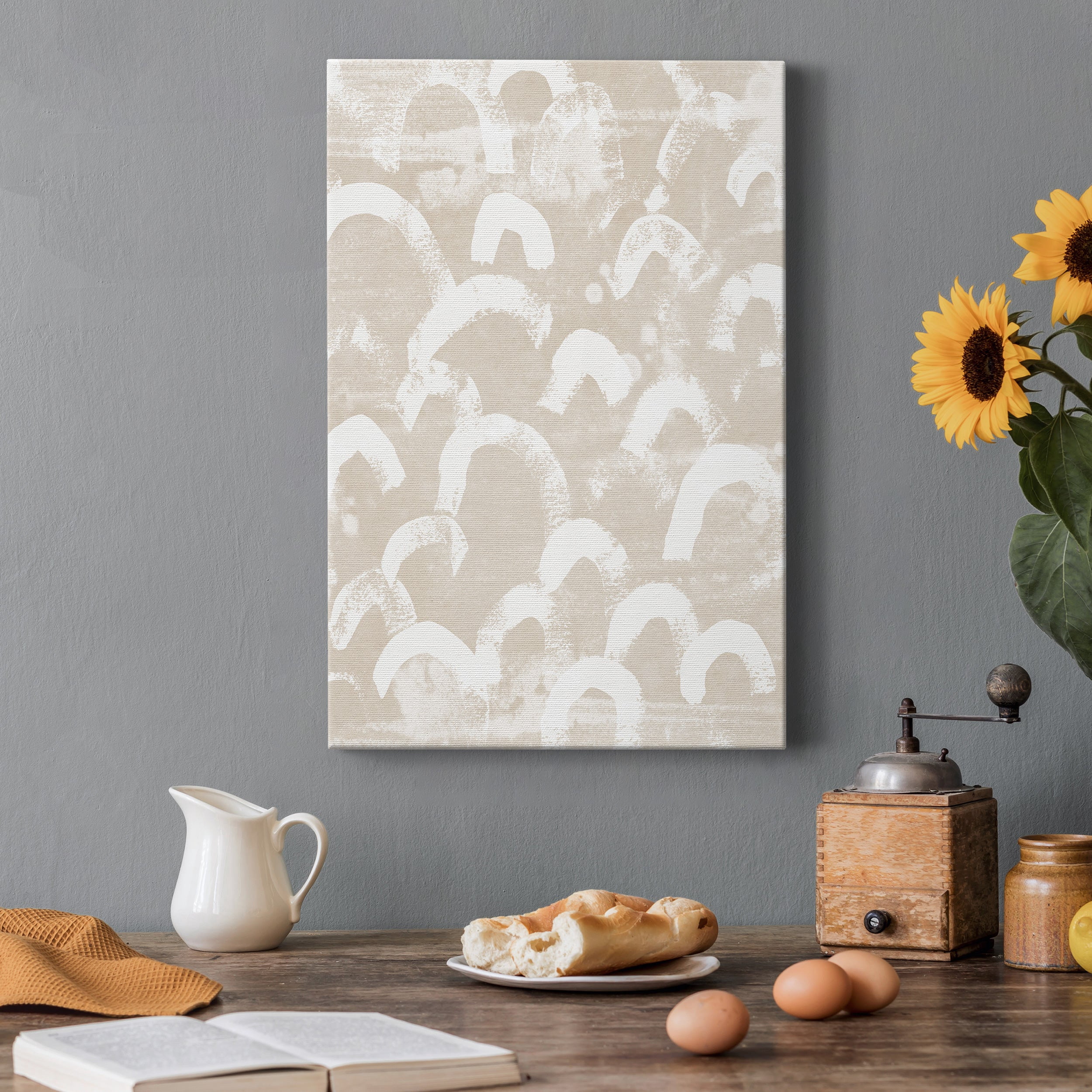 Earth Etching II Premium Gallery Wrapped Canvas - Ready to Hang