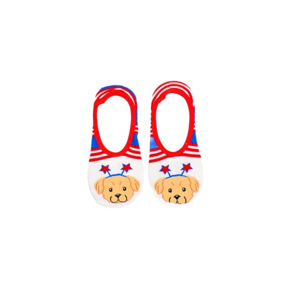 Everything Legwear Dog Star Headband No Show Sock