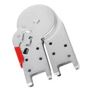 Silver Ladder Joint Replacement Hardware, Steel Folding Hinge Part 19.5 x 12 cm for Household Maintenance, Repair, and Fit Comparison