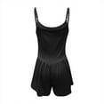 thumbnail image 7 of cfhntfmh Romper for Women Casual Sleeveless Spaghetti Strap Outfits Summer Baggy Double Lined Slim Short Jumpsuit, 7 of 7