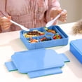 thumbnail image 2 of HBFAGFB Lunch Box Leakproof Portable Meal and Snack Packing Tool Food Storage Containers Black, 2 of 8