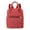 Red, variant on Women's Multi Purpose Backpack Convertible Crossbody Quilted Shoulder Bag Large Capacity Multi Pocket Daypack With Top Handle Hand Held Single Shoulder Cross Backpack Lightweight Fashion Backpack