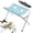 A, variant on Dog Bathing Station, Pet Grooming Hammock, Foldable Metal Structure with Quick Surface and Strap, Suitable for pet Washing Maintenance Travel Grooming, Blue