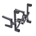 thumbnail image 1 of LITINKIMI Black Folding Violin Display Stand for Home with Fine Workmanship and Stable Support, 1 of 8