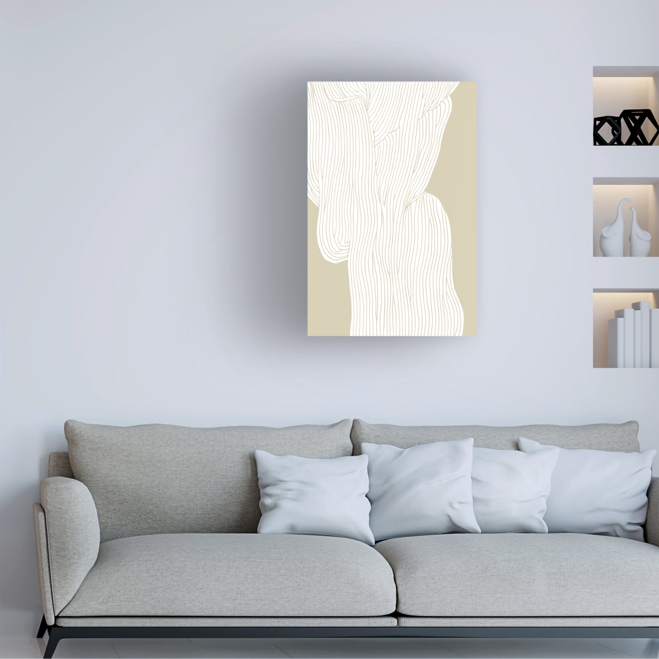 Trademark Fine Art Treechild   Fibers No 5 Canvas Wall Art