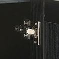 thumbnail image 6 of Xukmct Buffet Cabinet with Handle and Shelves, Rattan Door Storage Cabinet for Living Room, 6 of 10