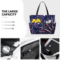 thumbnail image 2 of Kdxio Red White Blue Fireworks 1 for Beach Bag for Women Large Beach Tote Bag Waterproof Sandproof Swim Bag with Zipper Pockets Beach Vacation Travel, 2 of 6