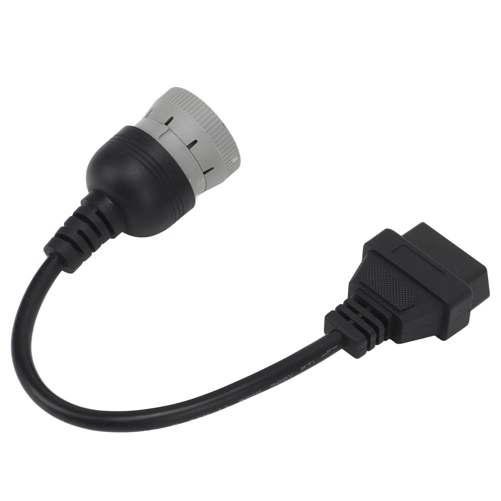 OBD1 To OBD2 Diagnostic Cable, Scanner Diagnostic Adapter 6Pin To 16PIN Flexible For J1708