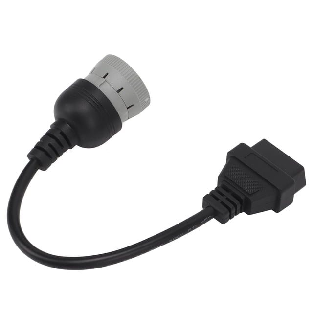 OBD1 A OBD2 Cable de Diagnnostico, Anti Crack PVC 6Pin A 16 pin Esucter Adaptador de Diagnóstico Alta Resistencia Para Camiones de Servicio Pesado