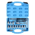 thumbnail image 3 of Kit de limpiadores de corte de asiento del inyector con estuche de transporte accesorios automotrices herramienta de reparación de la 17 piezas, 3 of 8
