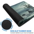 thumbnail image 6 of Exclusive Halloween Gaming Mouse Pad Spooky Night Print XL Keyboard Desk Mat, Non-Slip Base Ideal for Gaming & Office, Gaming Mouse Pad 31.5×11.8 Inch, 6 of 7