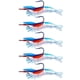 thumbnail image 4 of HENGJIA 5pcs 6cm 3g Jig Señuelo Suave Simulación Pesca Camarones Cebo Aparejos (A) Ehuebsd Para estrenar, 4 of 7