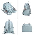 thumbnail image 3 of Mochila escolar para niños, para estudiantes de primaria, para estudiantes de secundaria, para viajes al aire libre, mochila de nailon impermeable, 3 of 5