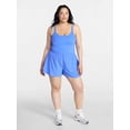 thumbnail image 6 of Avia Women's Clinched Waist Romper, Sizes XS-4X, 6 of 6
