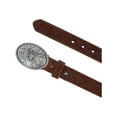 thumbnail image 2 of Ariat Boys Handsome Floral Embossed Tan Western Belt A1300208, 2 of 3