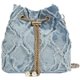 thumbnail image 1 of Denim Bucket Bag, Jean Purses For Women Denim Crossbody Bags Hobo Bag Drawstring Handbag, 1 of 5