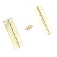 thumbnail image 3 of 20 Ensembles de Charnières Rabattables en Fer Jaune de 3 Pouces (75x25mm) Robustes, Charnières Rabattables Résistantes à la Rouille avec 120 Vis pour Armoires, Tables Pliantes, Bureaux et Matériel de Mobilier de Maison, Installation Facile, 3 of 6