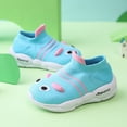 thumbnail image 3 of AOOCHASLIY Black and Friday Kids Shoes Toddler Infant Baby Girls Boys Cute Knitted Breathable Shoes, 3 of 5