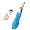 thumbnail image 5 of HEWANG Wide Jaw Opening Anti-Splash Slanted Nail Clipper,2026 New Fingernail and Toenail Clippers Clippers for Ingrown Nails,Clippers for Thick Nails, Household Slanted Nail Clippers (Blue), 5 of 7
