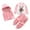 Pink, variant on LOVZFMLL Toddler Girl Clothes Long Sleeve Top and Pant 3 Piece Sets Going Out Streetwear Casual Fall Winter Outfits 1-2 Years