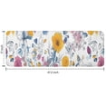 thumbnail image 7 of Pioneer Flower Floral Print Pattern Kitchen Rug Mat,Kitchen Runner Rugs Non Skid Washable,Decorative Kitchen Floor Mats for Kitchen,Sink,Laundry,17"x47.2", 7 of 7