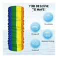 thumbnail image 4 of Cooling Neck Gaiter Face Cover Scarf Gay Pride Flag Rainbow Protection Mask Windproof Hiking Cycling Running For Men Women, 4 of 7