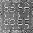 thumbnail image 1 of Ahgly Company Indoor Square Persian Gray Traditional Area Rugs, 6' Square, 1 of 1