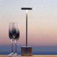 thumbnail image 2 of Rechargeable Cordless LED Table Lamp Portable Metal Desk Lamps Nightstand Bedside Light For, 2 of 5