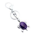 thumbnail image 3 of Llavero de tortuga Zulema de cristal colgante Jaspe rojo, 3 of 4