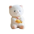 thumbnail image 2 of Cojín de peluche de 10 pulgadas Hugo juguete de dormir animal de peluche, 2 of 10