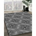 thumbnail image 3 of Ahgly Company Machine Washable Indoor Rectangle Transitional Gunmetal Gray Area Rugs, 2' x 3', 3 of 7