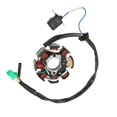 thumbnail image 4 of Magneto Stator 8 Coil 5 Wire High Temperature Copper Wire Magneto Flywheel Puller Fit For GY6 50CC 60CC 80CC 139QMB, 4 of 5