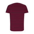 thumbnail image 4 of Mujeres de Manga Corta Tops Casual Cuello Redondo Impresión Blusa Poliéster Ligero Top, Camisa de las Señoras de la Moda para el Hogar Diario Y el Uso Cómodo, 4 of 9
