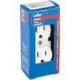 thumbnail image 3 of Toma eléctrica Leviton S02-0BR15-0WS White Duplex 125V 15A, 3 of 4