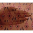 thumbnail image 4 of oneOone Viscose Chiffon Fabric Argyle Style Ikat Print Sewing Fabric BTY 42 Inch Wide, 4 of 4