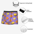 thumbnail image 3 of Hirioo Yellow Lemon And Orange for Men's Boxer Briefs Men Cotton Underwear Boxer Briefs Panties-Large, 3 of 5