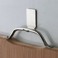 thumbnail image 4 of Ganchos para toallas de acero inoxidable resistentes al agua, paquete de 8, autoadhesivos para baño y cocina, sin perforaciones, ganchos para ropa de sujeción fuerte, 4 of 6