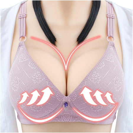

Sokhug Bras for Women Comfortable Breathable Fashion Daily Underwear